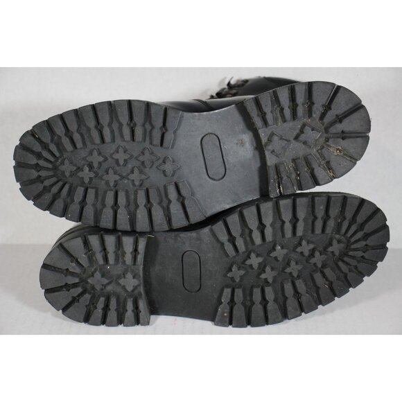 Common Projects Lace Up Leather Combat Boots Mens 40 US 7 O908 - Picture 10 of 11